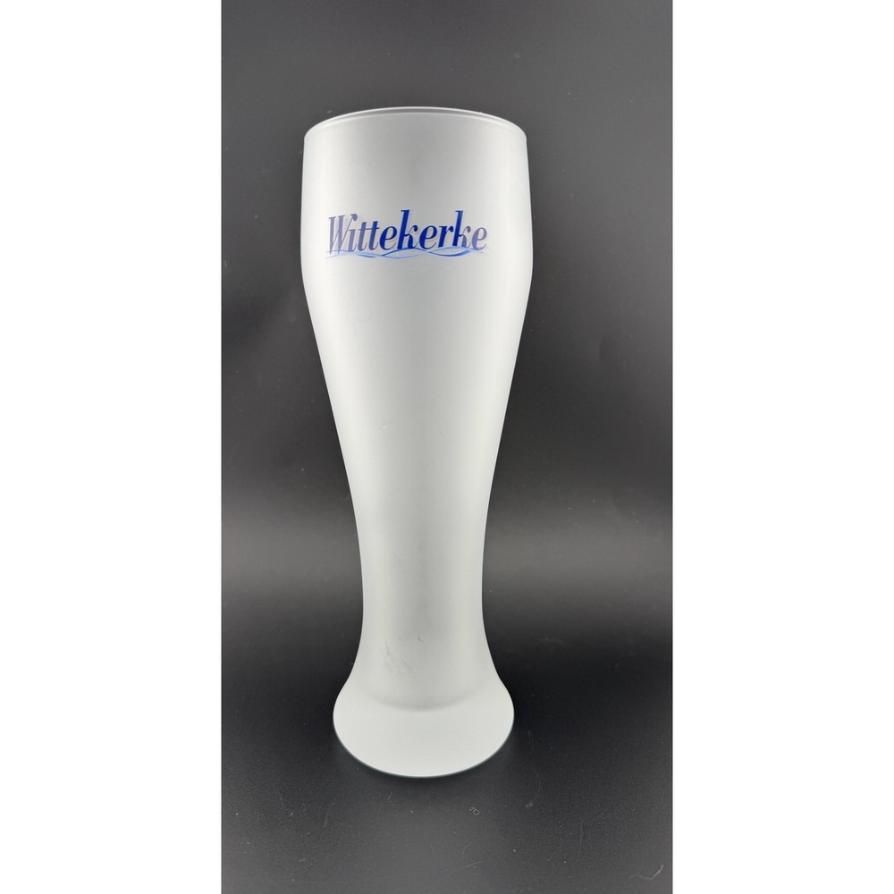 Wittekerke Frosted Belgian Beer Glass Stein Bier 50 cl Sadeco
